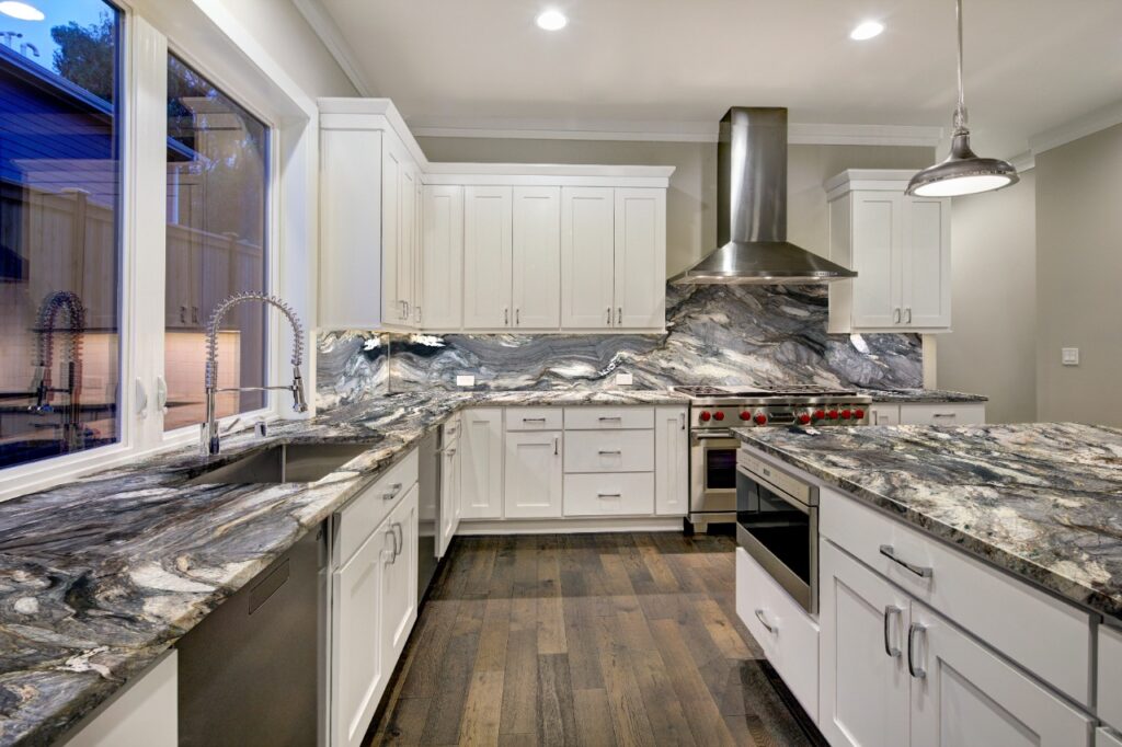 Quartzite worktops in London