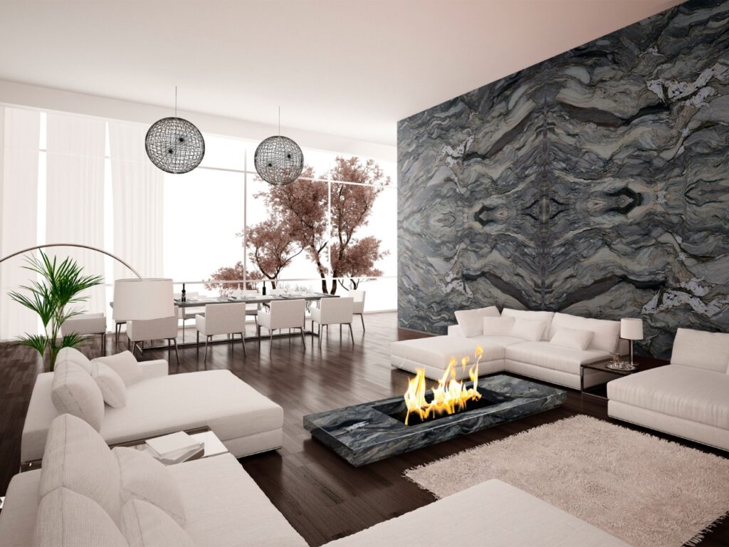 Quartzite worktops in London