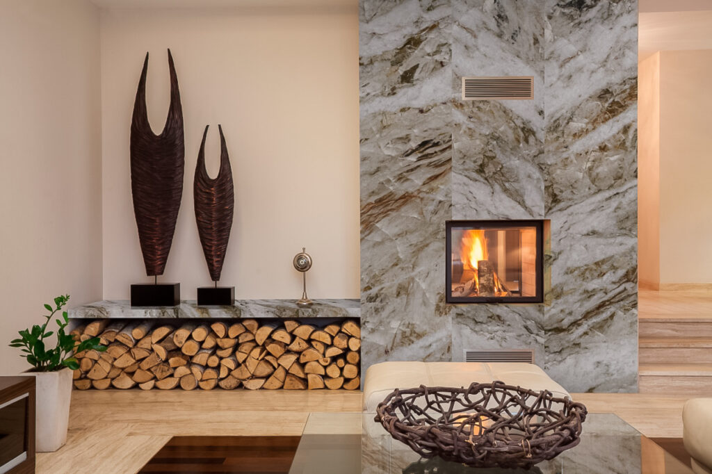 Natural granite kitchen worktops
